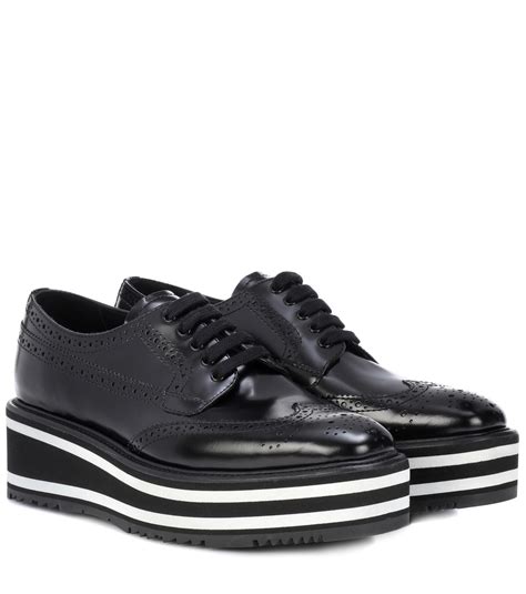 Prada Platform Brogues 